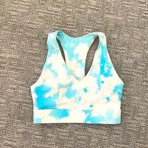 Fabletics tie dye sports bra
